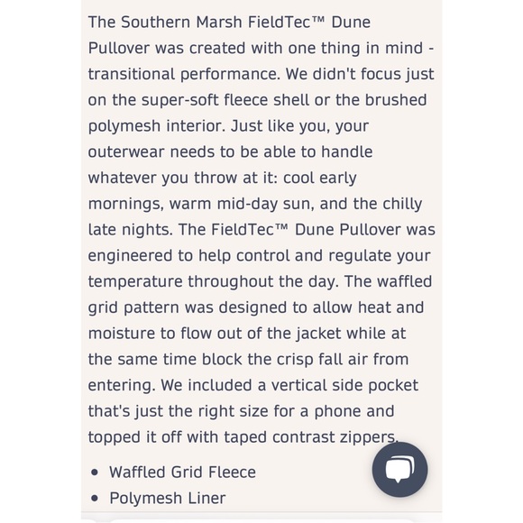 Southern Marsh Dune Fieldtec Pullover - Picture 3 of 7